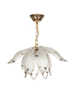 Светильник «Лепестки» 1×40 Вт E27 золото 38×38×65 см Bayerlux