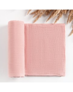 Пелёнка муслиновая «Rose» 135×100 см, двухслойная, 100% хлопок Крошка я