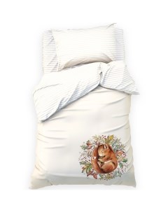 Постельное бельё 1.5-спальное «. Белочка», бязь Этель