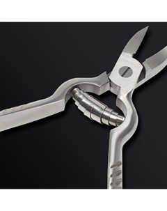 Кусачки педикюрные «Premium», с фиксатором, усиленные, 13.8 см, длина лезвия-19 мм Qf