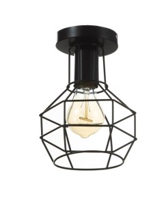 Люстра «Ортико» 1×60 Вт E27 черный 13×13×23 см Bayerlux