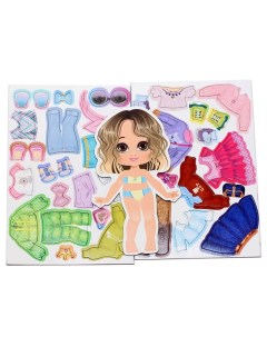 Магнитная игра «Одевашки. Модная девчонка. Ксюша» Десятое королевство