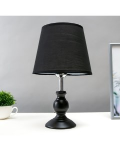 Лампа настольная 58086/1 1×40 Вт Е27 черный 27×27×40 см Risalux