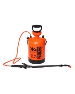 Опрыскиватель помповый ОП-207, 6 л, термоусадка, пластиковый брандспойт 208, «» Жук