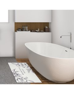 Коврик для ванной «» Magnolia, 50×80 см, велюр Этель