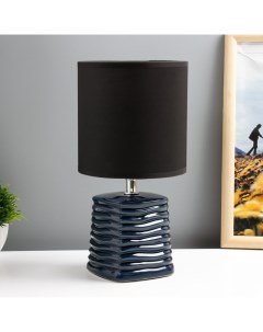 Настольная лампа «Синбола» E14 40 Вт синий 14×14×26.5 см Risalux
