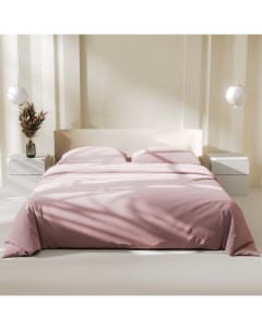 Постельное бельё 2-спальное Almond flower, микрофибра Lovelife