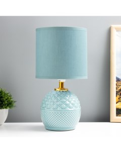 Настольная лампа «Антеро», E14, 40 Вт, зеленый, 15×15×29 см Risalux