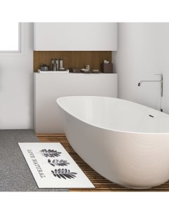 Коврик для ванной «» Natural print, 50×80 см, велюр Этель
