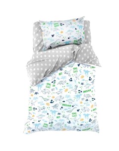 Постельное бельё 1.5-спальное «» Hello, Dino, фланель Этель