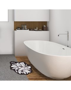 Коврик для ванной «» Magnolia, 53×63±2 см, велюр Этель