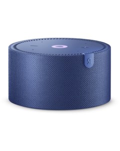 Умная колонка «Новая Яндекс Станция Мини» (YNDX-00021B), голосовой помощник Алиса, 10 Вт, без часов, синяя