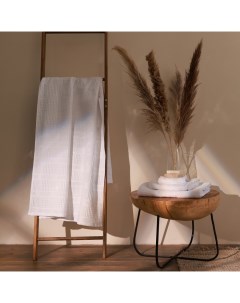 Полотенце вафельное SL HOME: Chess "Блан де Блан" 50х90 см, 100% хлопок, 350 г/м2 Sima-land home