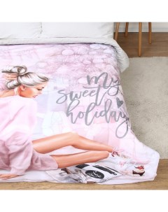 Пододеяльник 1.5-спальный «» Sweet holidays, 143×215 см, бязь Этель