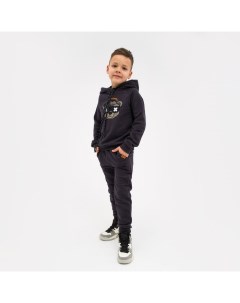 Брюки детские Trendy, размер 28 (86-92 см), чёрные Kaftan