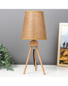 Настольная лампа 16600/1CF E27 40 Вт кофе 16×16×36.5 см Risalux