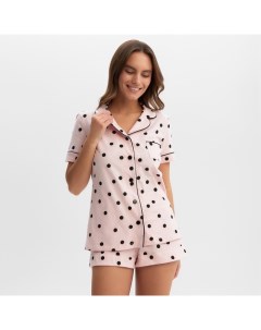 Пижама женская (рубашка, шорты) Cute, размер 40-42 Kaftan