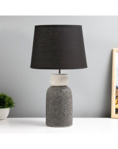 Настольная лампа «Патара» E14 40 Вт серый 22×22×32 см Risalux