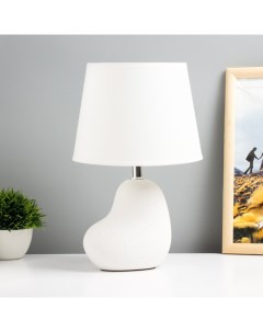 Настольная лампа «Коро» E14 40 Вт белый 19×19×32 см Risalux