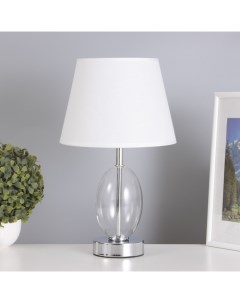 Лампа настольная «Изольда» 1×40 Вт Е27 прозрачный 22.5×22.5×38 см Risalux