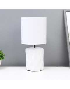 Настольная лампа «Мюриэль» Е14 40 Вт белый 13×13×26.5 см Risalux