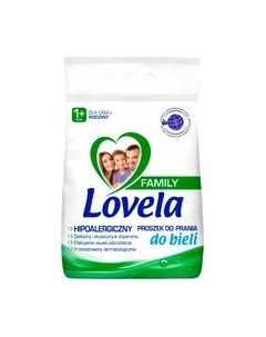 Стиральный порошок Lovela Family для белого белья гипоаллергенный