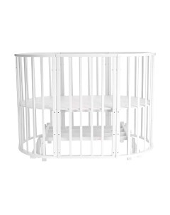 Детская кровать-трансформер Monica Маятник поперечный / 103521-1 Pituso