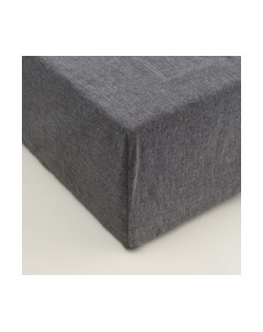 Простыня Sima-Land Home Деним 180x200 на резинке / 10245448 Sima-land home