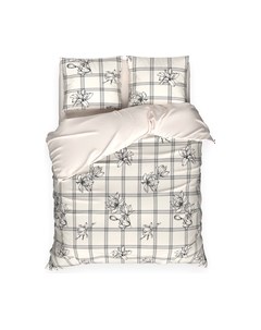 Комплект постельного белья Этель Ink flowers 2сп / 10706944
