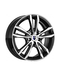 Литой диск K&K Samara 16x6" 5x114.3мм DIA 67.1мм ET 43мм Алмаз черный K&k