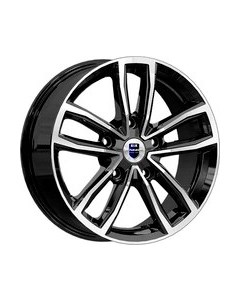 Литой диск Каланг KC1086 17x6.5" 5x114.3мм DIA 66.1мм ET 40мм Алмаз черный K&k
