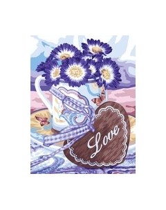 Картина по номерам Три совы С любовью / КК_53799