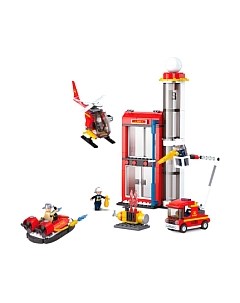 Конструктор Sluban Пожарная подстанция / M38-B0628