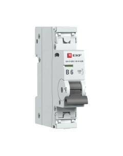 Выключатель автоматический PROxima ВА 47-63N / M636106B Ekf