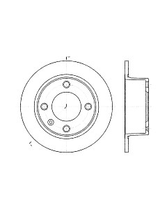 Тормозной диск 60201920SX Stellox