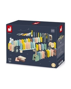 Настольная игра Janod Необычное домино Sweet cocoon J04404