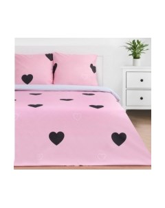 Комплект постельного белья Этель Pink Heart 1.5 / 5424337