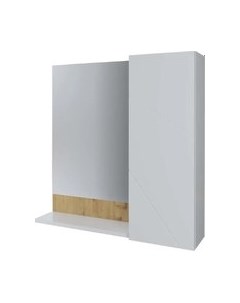 Шкаф с зеркалом для ванной Фишер 70 Axus