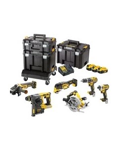 Набор профессионального электроинструмента DeWalt DCD796+DCH273+DCF887+DCG405+DCS355+DCS570 / DCK685P3T Dewalt