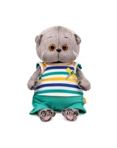 Мягкая игрушка Басик Baby в костюмчике со стрекозой / BB-118 Budi basa