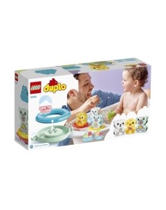 Конструктор Lego Duplo Приключения в ванной: плавучий поезд для зверей 10965