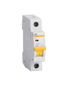 Выключатель автоматический IEK ВА 47-29 1А 1P 4.5кА D / MVA20-1-001-D Iek