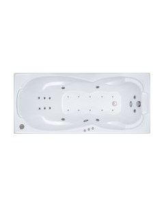 Ванна акриловая Цезарь 180x80 Комфорт Flat Triton