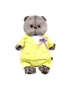 Мягкая игрушка Басик в костюме в полоску / Ks19-262 Budi basa