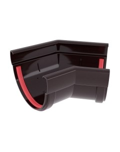 Угол желоба Grand Line Дизайн 135 ПВХ 135 градусов RAL 8017 Grand line