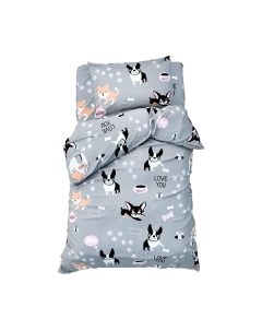 Комплект постельного белья Best friend 1.5 / 4855280 Этель