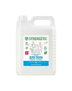 Чистящее средство для пола Биоразлагаемое. Нежная чистота Synergetic