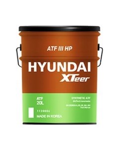 Трансмиссионное масло Hyundai XTeer ATF III HP / 1121006 Hyundai xteer