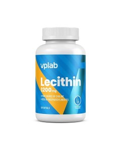 Витамины для мозга Lecithin 1200 mg Vplab