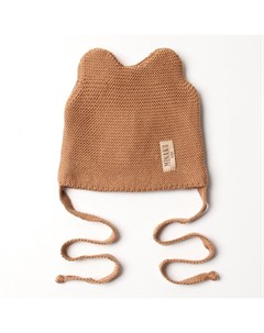 Шапка детская, размер 44-46, коричневая Minaku